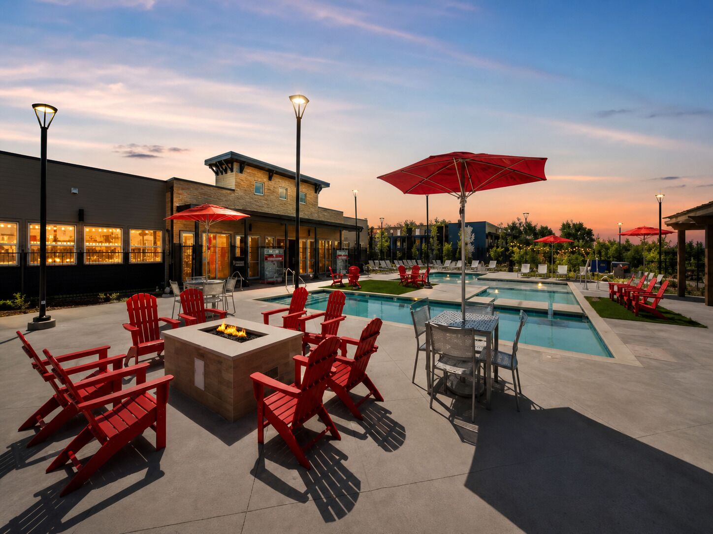 Outdoor pool