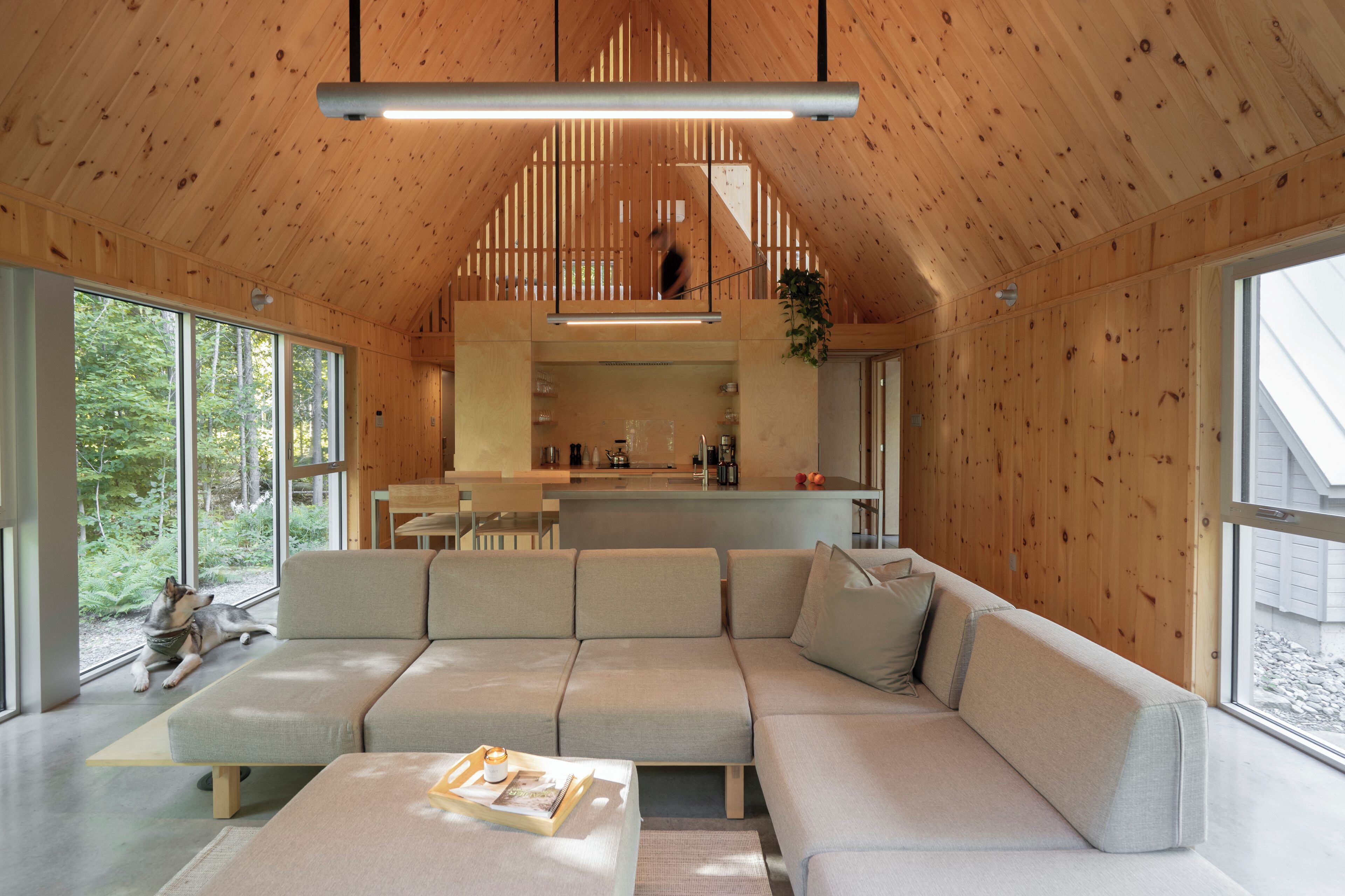 Smart-TV, peis og bøker