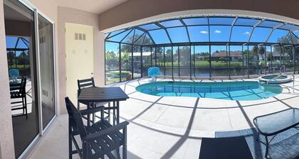 HEATED SALTWATER POOL and SPA, on CANAL in marvelous Port Charlotte