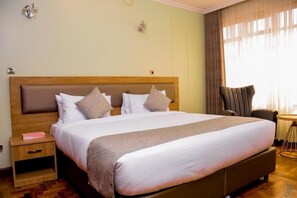 Deluxe Double Room, City View | Laptop workspace, free WiFi, bed sheets - TJ'S Boutique Hotel Eldoret (Eldoret)