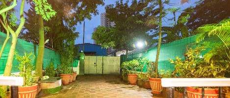 Overnattingsstedets uteområder