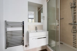 Hair dryer, towels