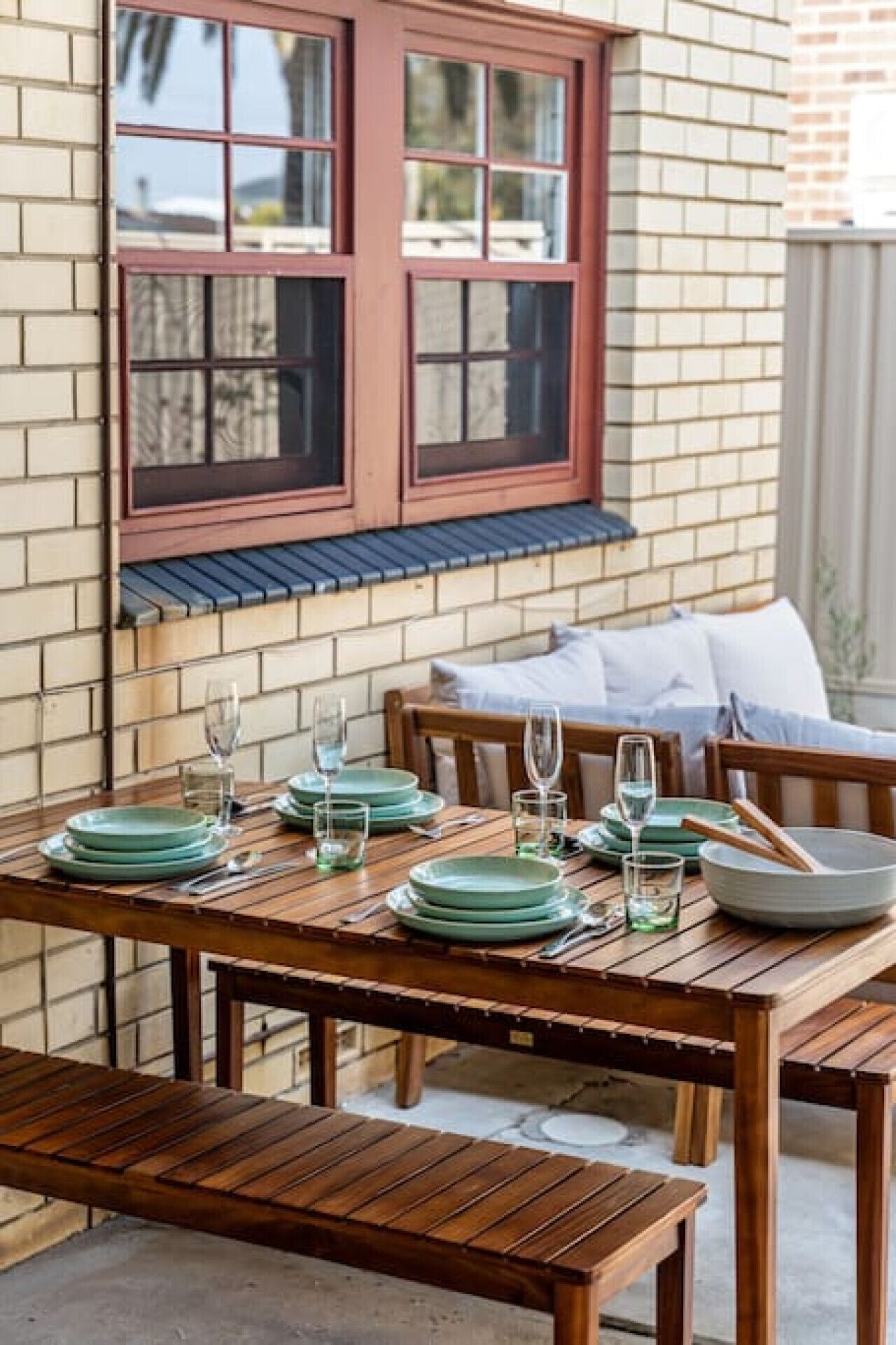 Udendørs spisemuligheder