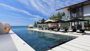 Hồ bơi ngoài trời, dù/ô trên bãi biển/hồ bơi