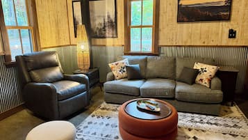 TV connectée, cheminée