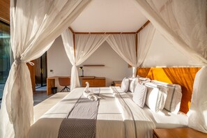 4 Schlafzimmer, Zimmersafe, kostenloses WLAN, Bettwäsche