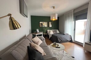 1 多间卧室、熨斗/熨衣板、旅行婴儿床、免费 WiFi