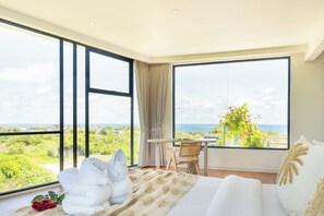 Uitzicht vanuit de kamer