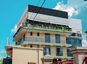 Fachada del alojamiento