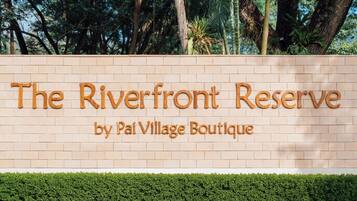 Fachada da propriedade