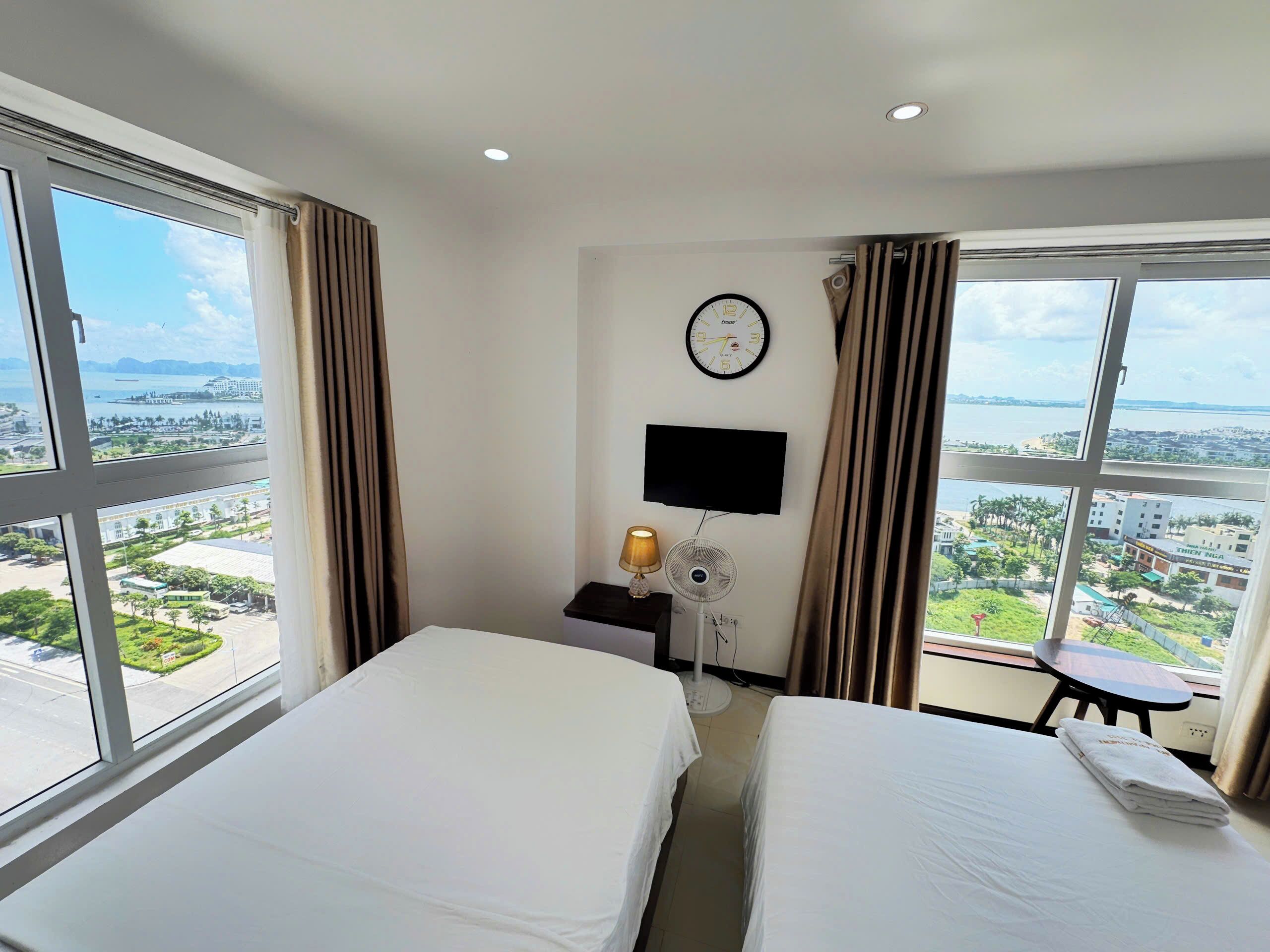 Apartemen Junior | Meja kerja, Wi-Fi gratis, dan seprai linen