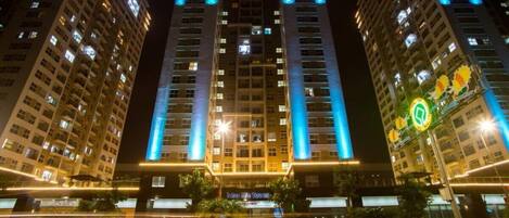 Fassade der Unterkunft