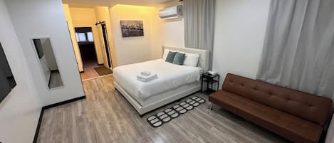 1 chambre, fer et planche Ă repasser, Wi-Fi, literie fournie