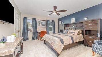 2 chambres, bureau, fer et planche Ă repasser, Wi-Fi