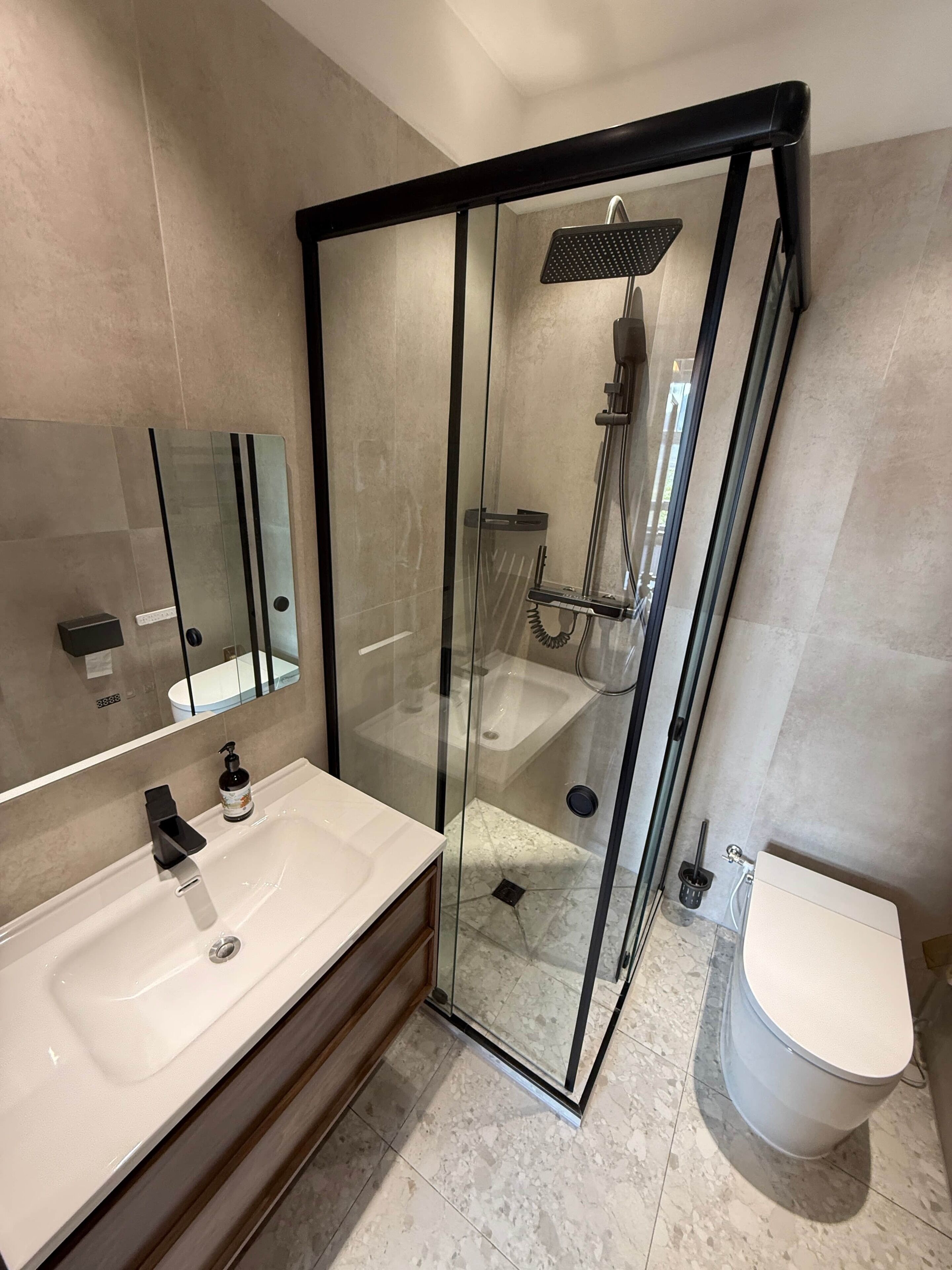 Haartrockner, Handtücher