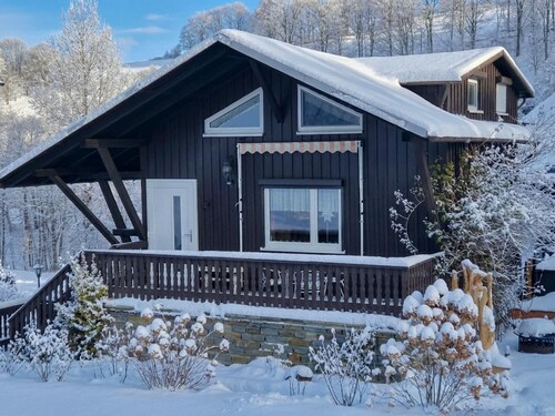Cosy wooden chalet in the Ore Mountains