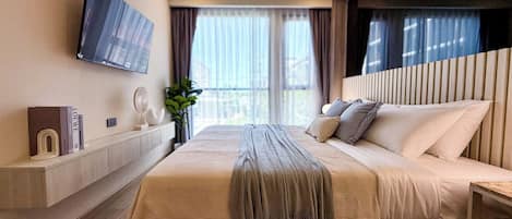 In-room safe, blackout drapes, iron/ironing board, free WiFi