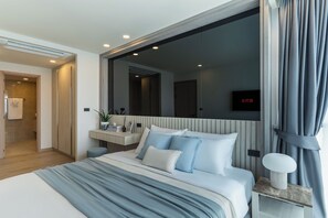 Een kluis op de kamer, verduisterende gordijnen