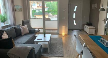 Entire vacation home "Seestern" at the Geiseltalsee Marina MĂŒcheln for up to 8 guests