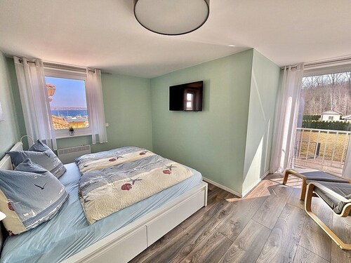 Entire vacation home "Seestern" at the Geiseltalsee Marina Mücheln for up to 8 guests