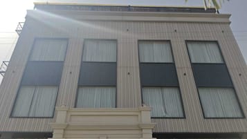 Façade de l’hébergement
