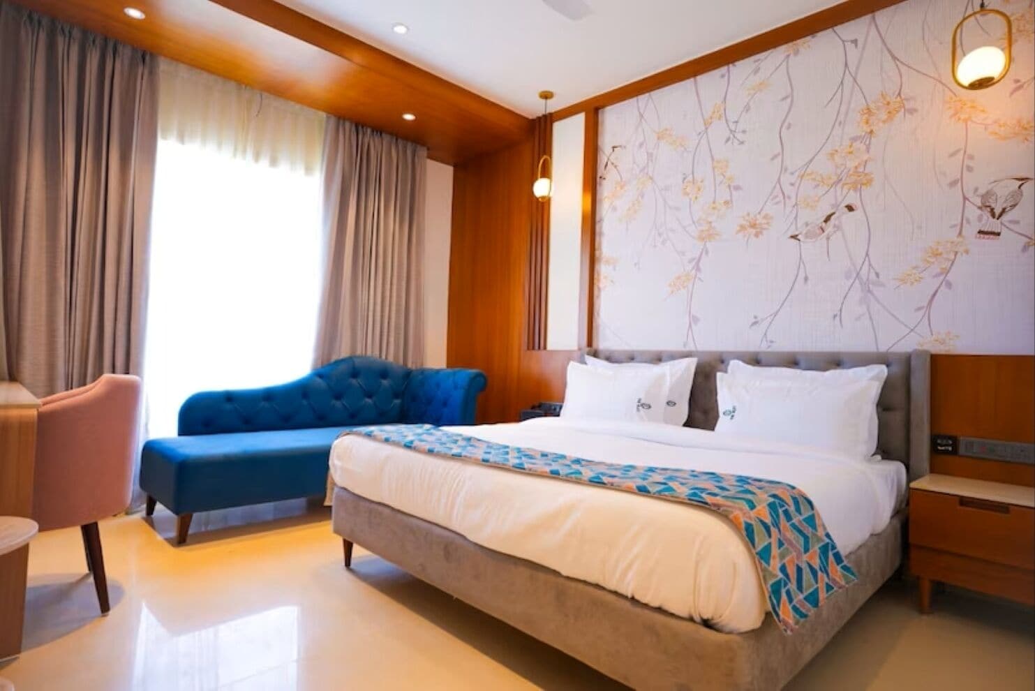 Deluxe Room, City View | Premium bedding, memory foam beds, minibar, desk