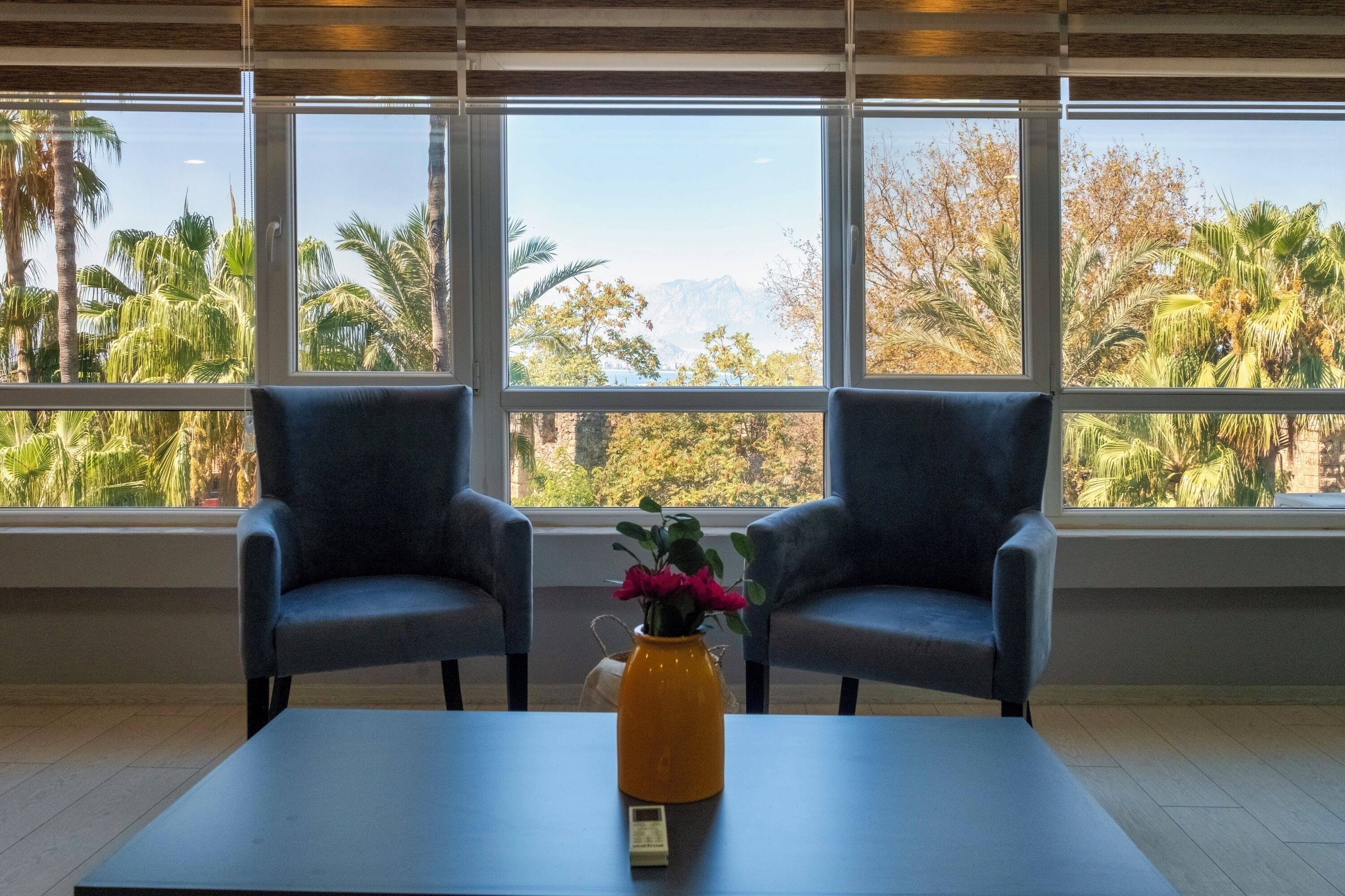 Vue depuis l’hébergement