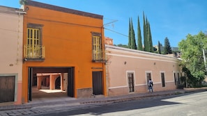 Façade de l’hébergement