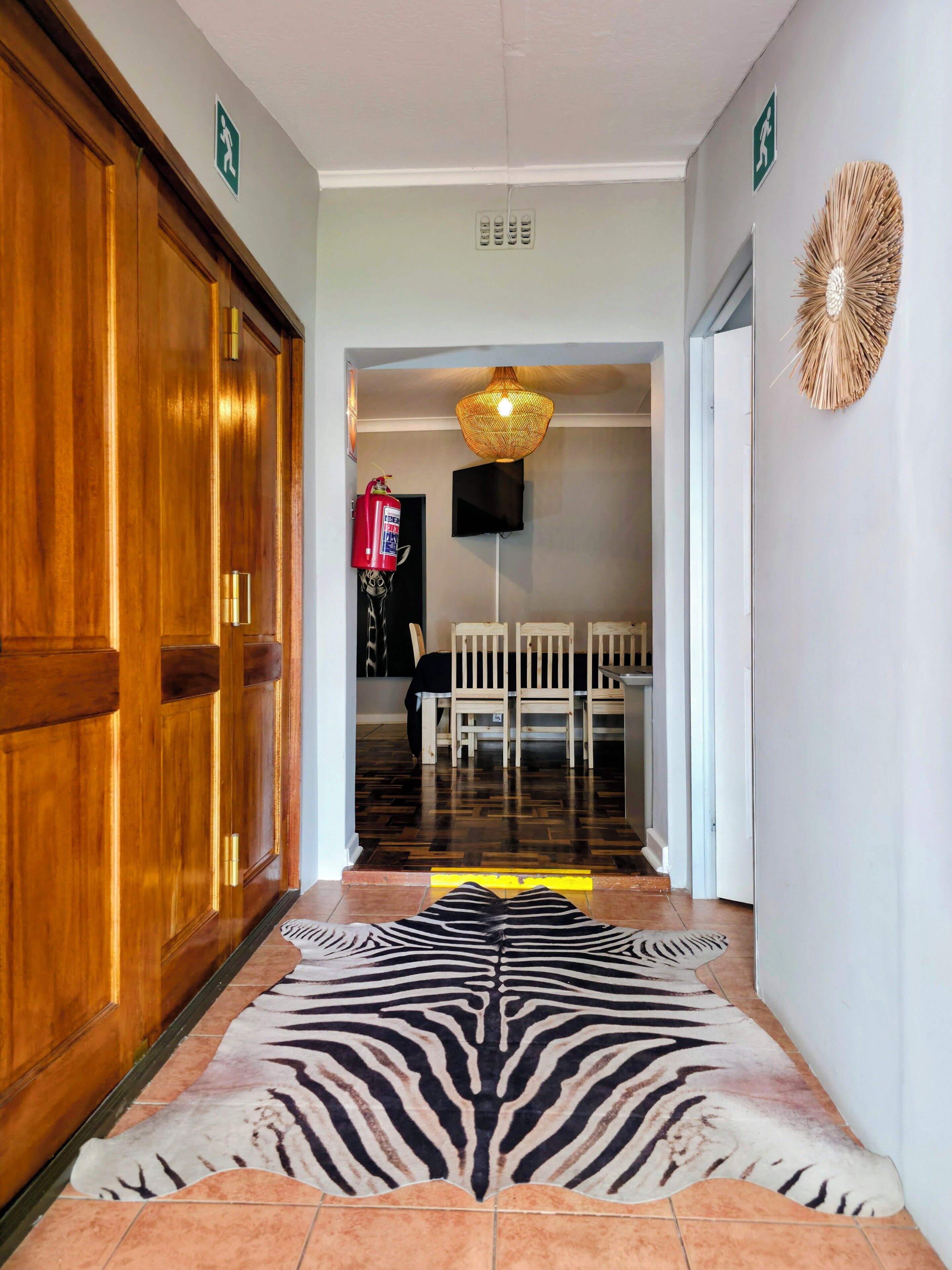 Interior entrance