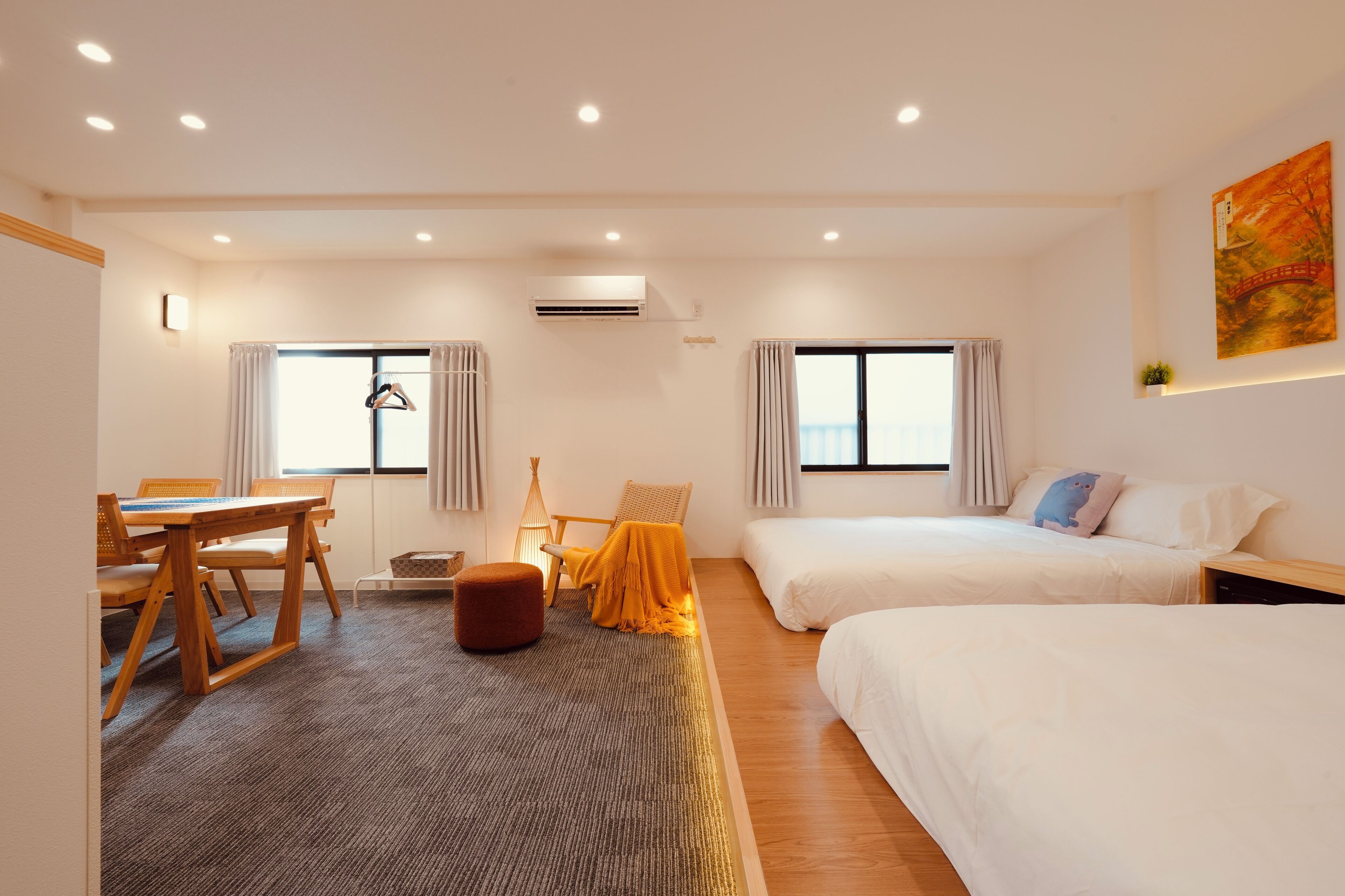 In-room safe, laptop workspace, blackout drapes, soundproofing