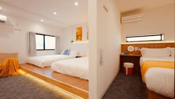 In-room safe, laptop workspace, blackout drapes, soundproofing