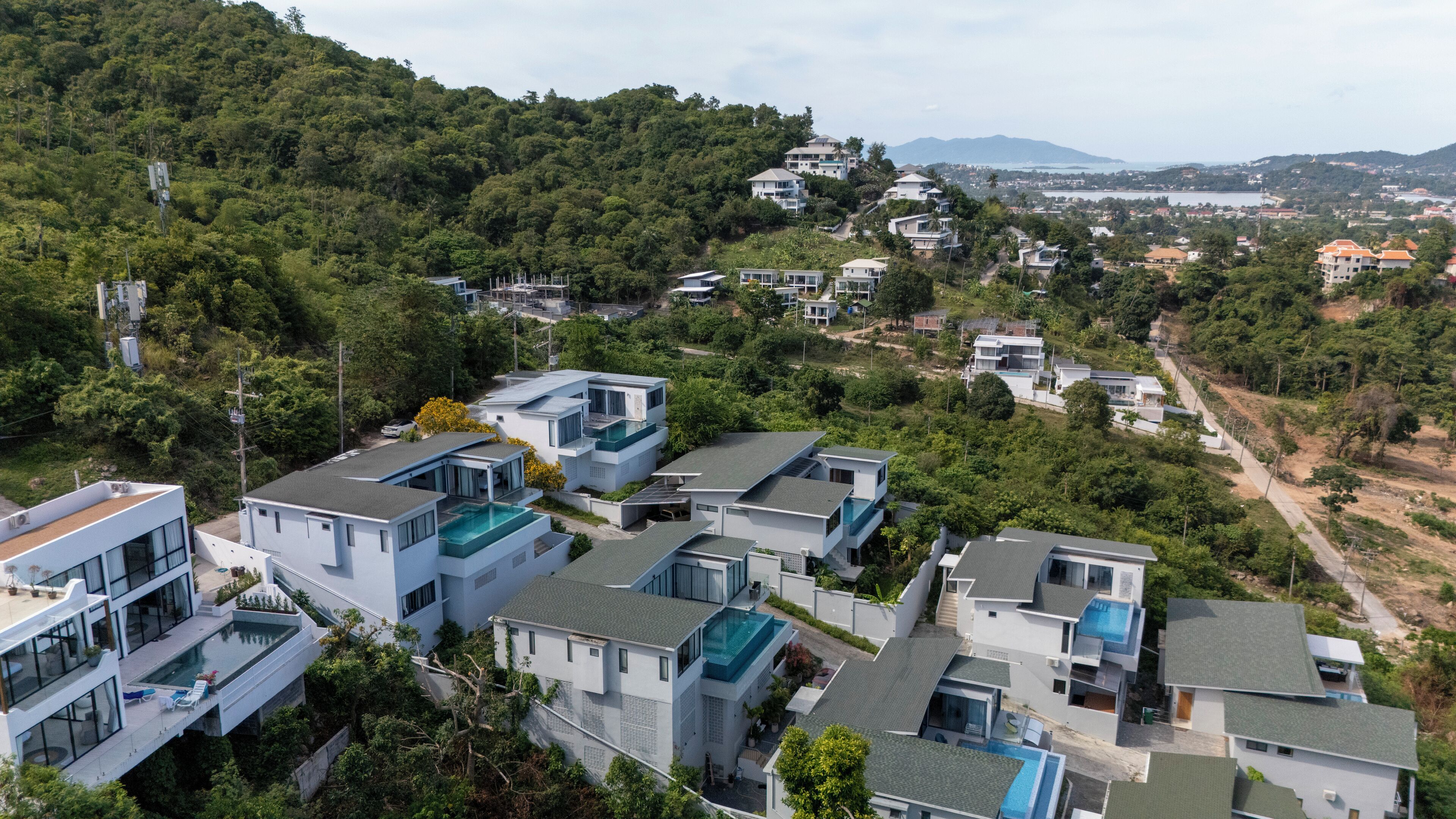 Fachada de la propiedad