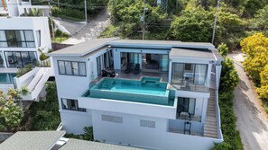 Front of property - Seaview Hillside 3BR Infinity Pool V254 (Koh Samui)
