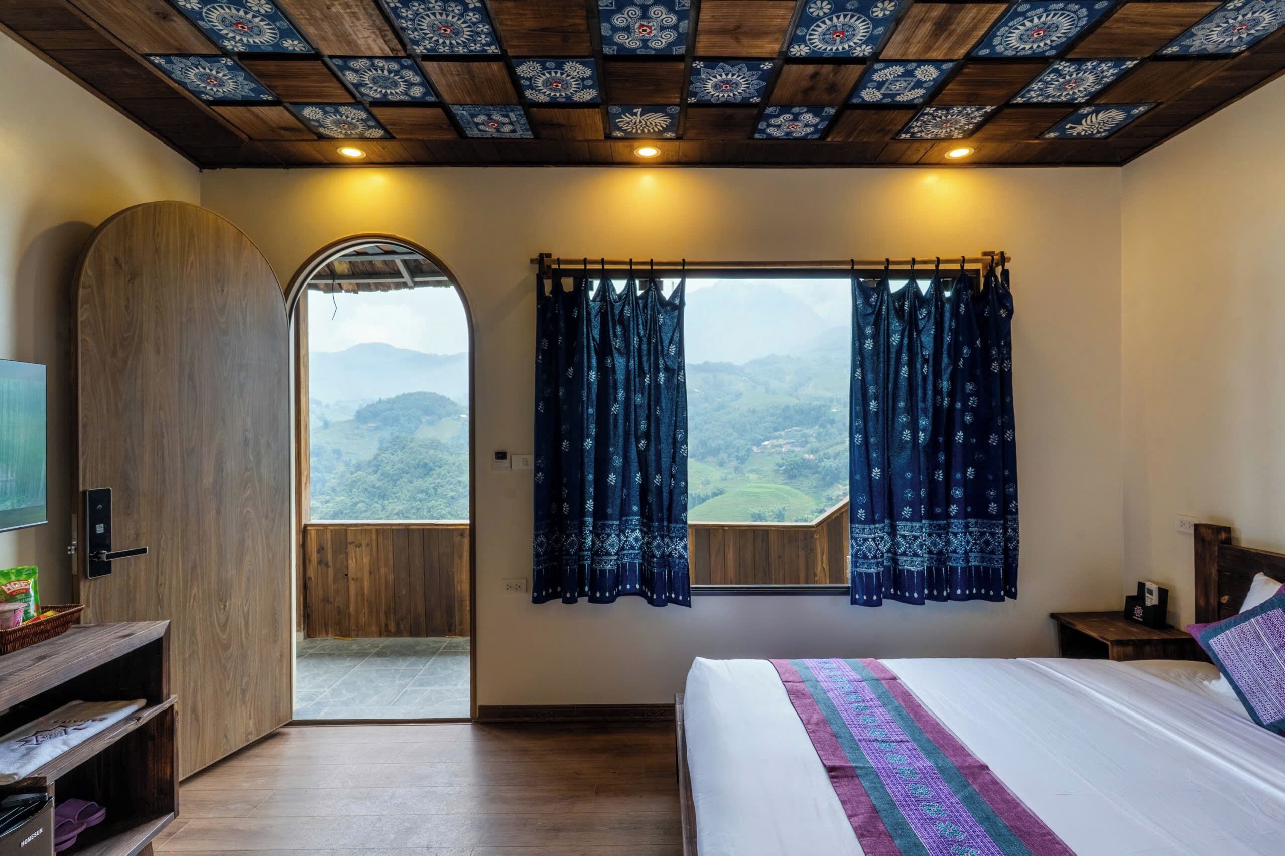 Pemandangan dari properti