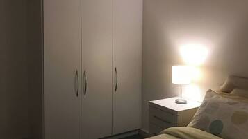 Iron/ironing board, internet, bed sheets, wheelchair access