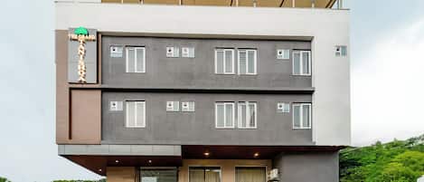 Voorkant van accommodatie