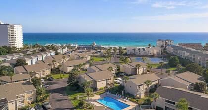 Steps From the Sand Bright Coastal Stay w/ Pool Access Coastal Hideaway by Avantstay