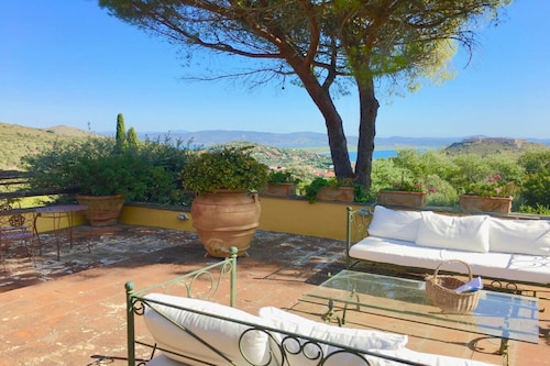 Porto Ercole Villa w/ Private Pool & Sea Views