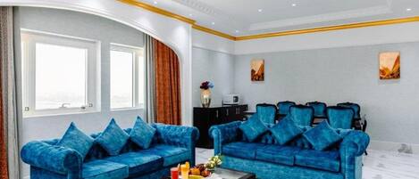 Smart-tv en een kantoor