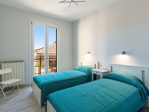 2 Schlafzimmer, Reisekinderbett, kostenloses WLAN