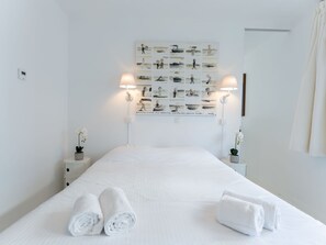 2 Schlafzimmer, Reisekinderbett, kostenloses WLAN