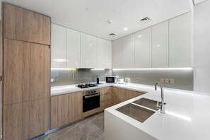 Luxury Apart Daire, Balkon, Şehir Manzaralı | Özel mutfak