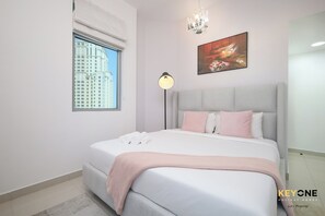 Deluxe-Apartment, eingeschränkter Meerblick