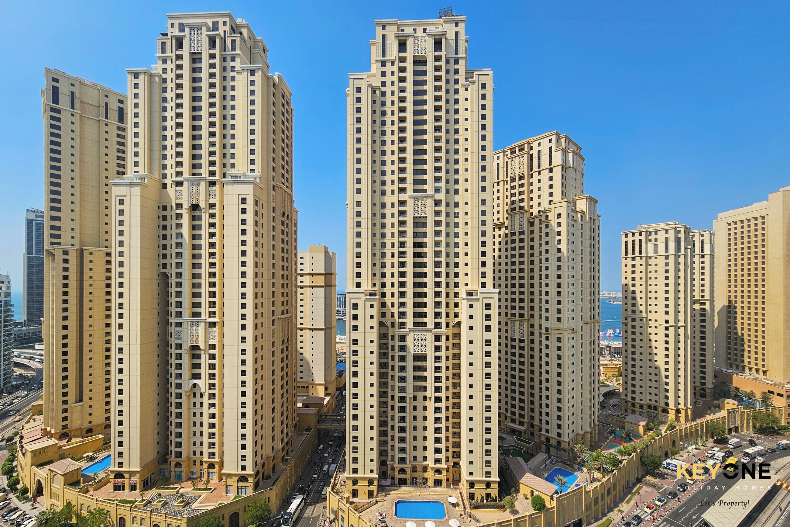 豪華公寓, 部分海景 | 陽台景觀