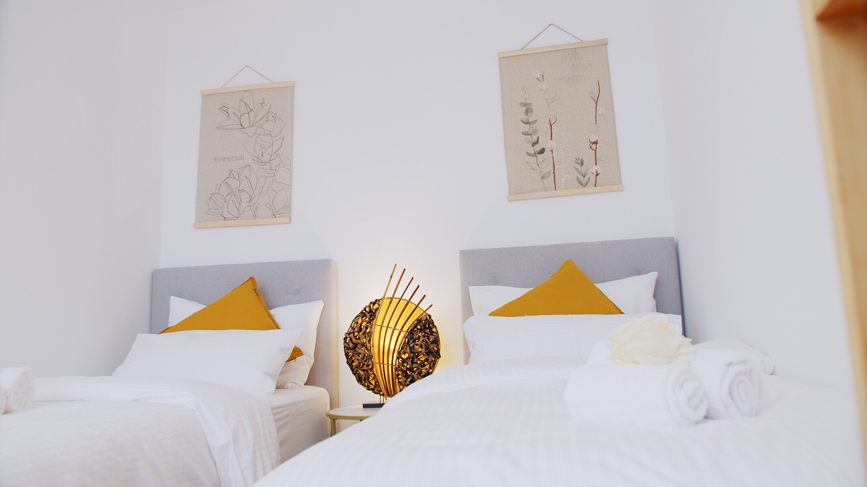 2 多间卧室、熨斗/熨衣板、WiFi、床单