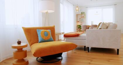 Apartment 'Boho Chic' with Balcony and Wi-Fi