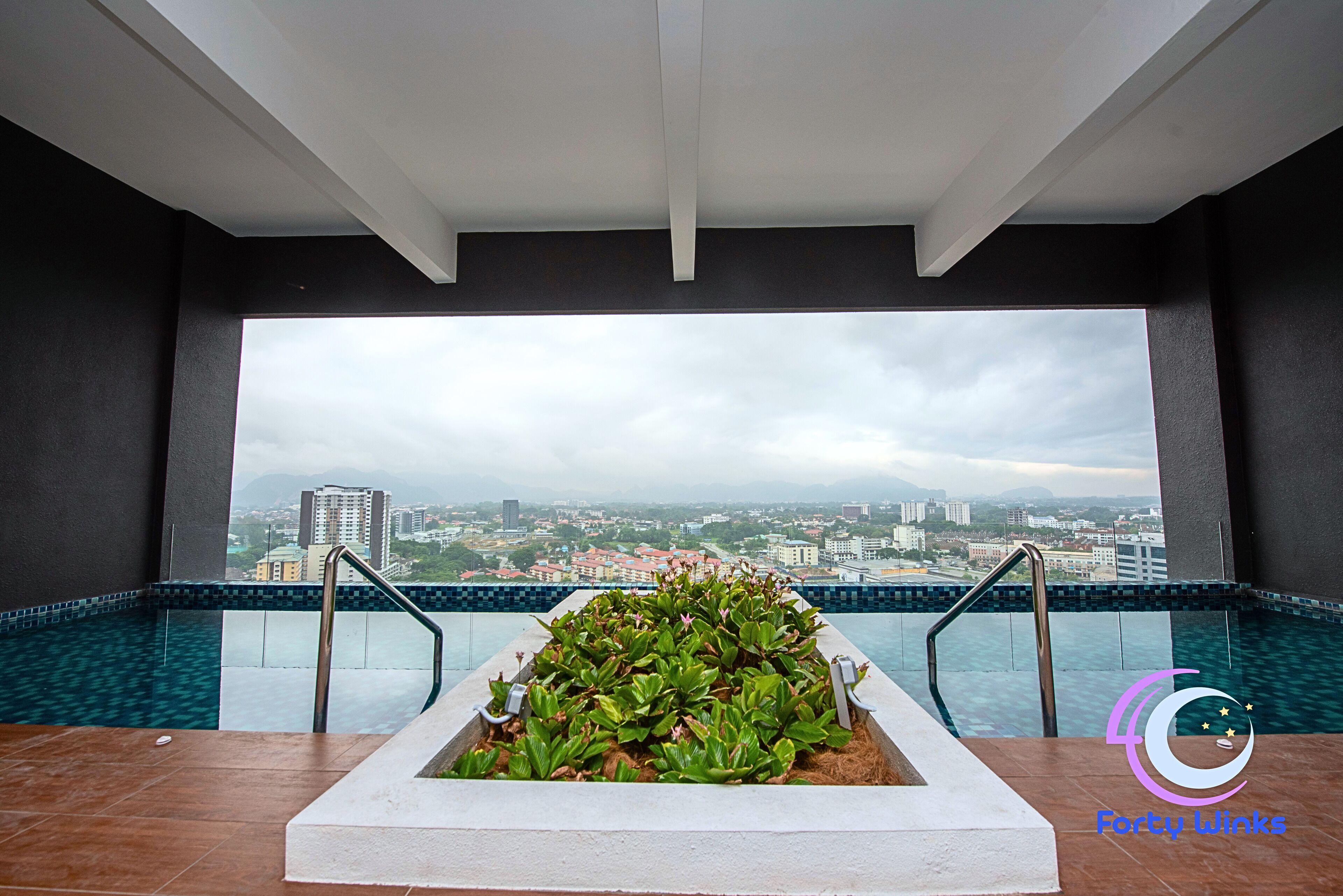 Alberca al aire libre 