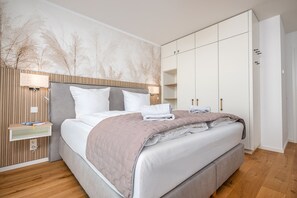 1 dormitorio, escritorio, wifi gratis y ropa de cama