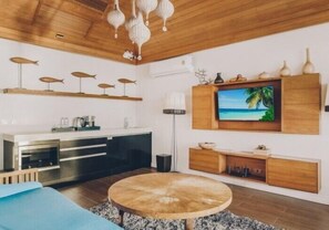 Luxury Villa, Beach View | In-room safe, iron/ironing board, free WiFi