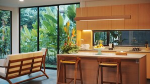 Fridge, microwave, stovetop, electric kettle - Sebali Ubud Villas by Premier H Asia (Ubud)